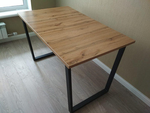 Стол раскладной Лота Лофт 120 25 мм юта / черный матовый фото покупателя 685