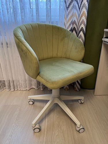 Компьютерное кресло Пард confetti silver серый / черный фото покупателя 241