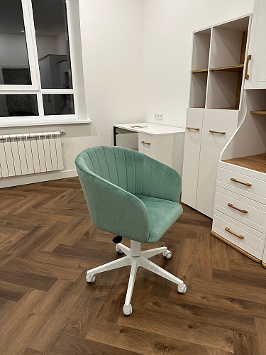 Компьютерное кресло Тибо 01 светло-коричневый / черный фото покупателя 50