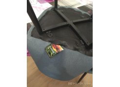 Стул на металлокаркасе Lilu pink / black фото покупателя 45