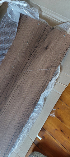 Письменный стол Битти Лофт 116х60х75 креатель / черный матовый фото покупателя 59