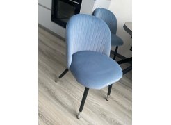 Стул на металлокаркасе Gabi 1 gray / black фото покупателя 742