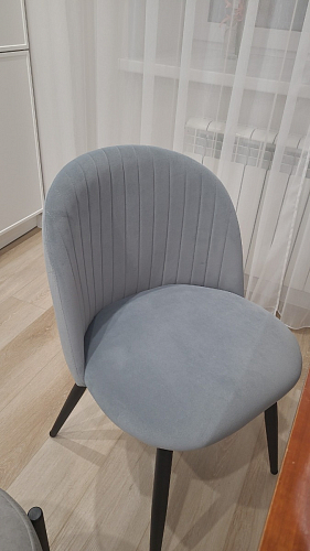 Стул на металлокаркасе Gabi latte / gold / black фото покупателя 839