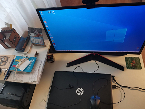 Компьютерный стол Джаз-24 левый дуб сонома фото покупателя 32