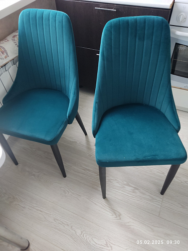 Стул на металлокаркасе Kora white / gray фото покупателя 358