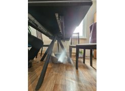 Керамический стол Вилли 140 (200) х 80 белый мрамор alpin white / snow white / белый фото покупателя 9