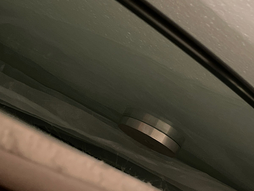 Стеклянный стол Roko 90 chrome фото покупателя 4