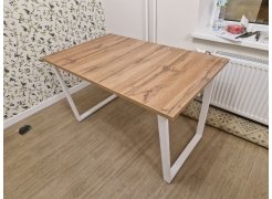 Стол Лота Лофт 140 25 мм юта / белый матовый фото покупателя 569