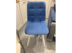 Стул на металлокаркасе Чилли горчичный / белый фото покупателя 418