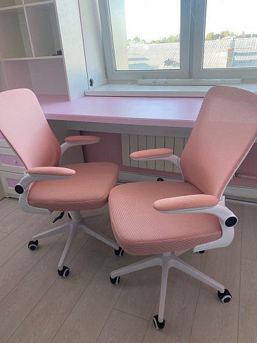 Компьютерное кресло Konfi light gray / white фото покупателя 64