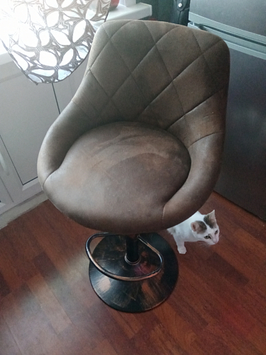 Барный стул Curt бежевый фото покупателя 4