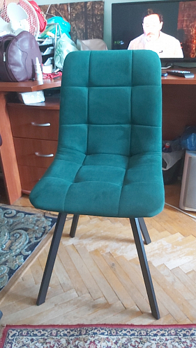 Стул Чилли 2 темно-серый  / черный фото покупателя 733