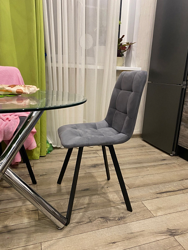 Стул на металлокаркасе Чилли бежевый / белый каркас фото покупателя 1020