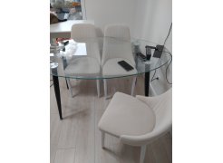 Стул на металлокаркасе Kora white фото покупателя 386