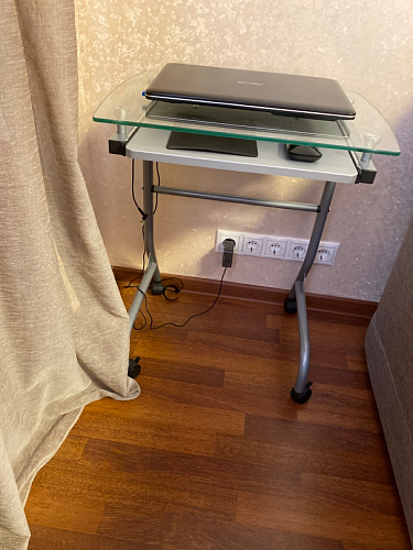 Компьютерный стол Riko серый  - Уцененный экземпляр фото покупателя 9