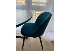 Стул на металлокаркасе Gabi 1 gray / black фото покупателя 445