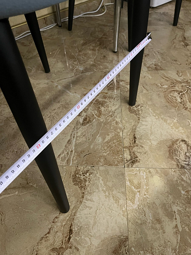 Стул на металлокаркасе Kora light purple / black фото покупателя 235