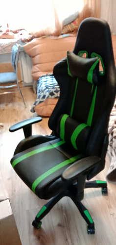Компьютерное кресло Blok green / black фото покупателя 6