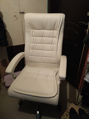 Компьютерное кресло Parker кремовое фото покупателя 2