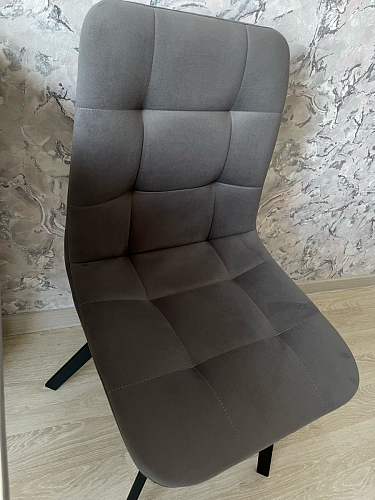 Комплект стульев Чилли 2 шт бежевый / черный фото покупателя 454