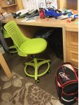 Компьютерное кресло Kiddy салатовое ткань (сетка): отзыв о товаре