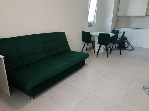 Стул на металлокаркасе Чилли зеленый / белый каркас фото покупателя 128