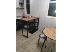 Барная стойка Дилан Лофт 120х60х90 бетон фото покупателя 136