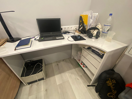 Стол письменный СПм-25 левый венге фото покупателя 38