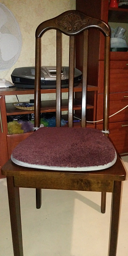 Стул Aron cappuccino деревянное сиденье фото покупателя 1