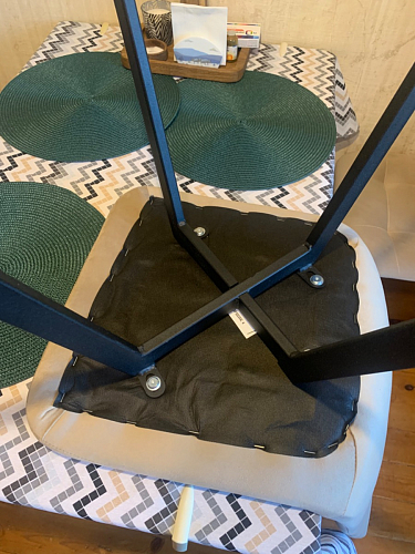 Стул на металлокаркасе Чилли зеленый / черный фото покупателя 1180