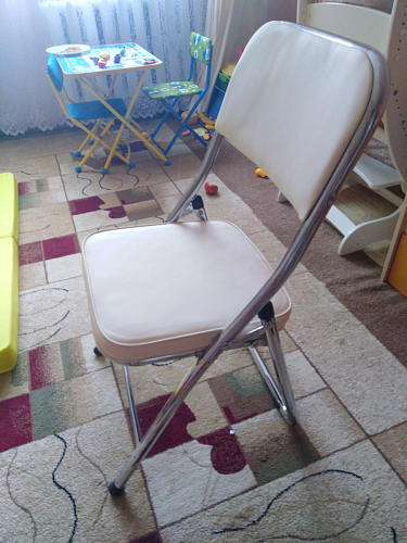 Стул Chair раскладной оранжевый фото покупателя 3