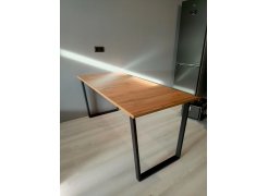 Стол Лота Лофт 140 25 мм юта / белый матовый фото покупателя 713