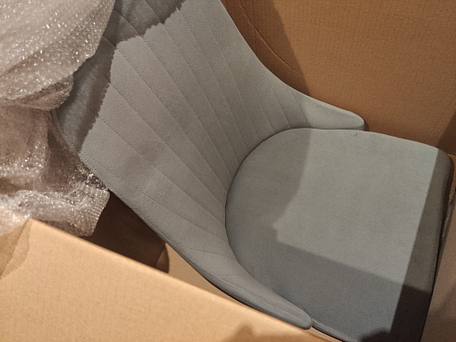 Стул на металлокаркасе Kora gray / black фото покупателя 63