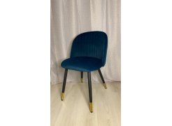 Стул на металлокаркасе Gabi 1 бежевый / черный с серебряными наконечниками фото покупателя 910