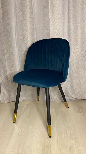 Стул на металлокаркасе Gabi gray / black фото покупателя 910