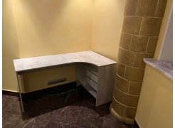 Письменный стол СПм-25 левый белый  - Уцененный экземпляр фото покупателя 41