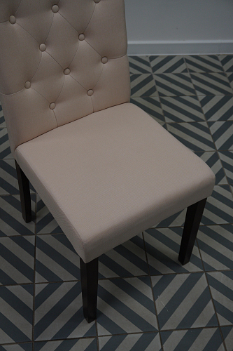 Деревянный стул Menson 01 grey / white из шоурума 3