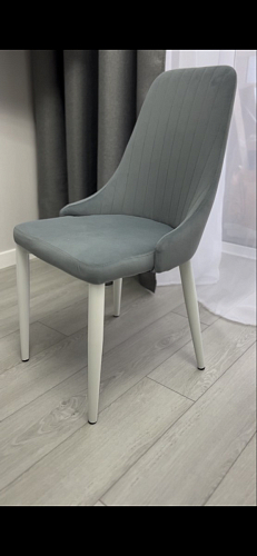 Стул на металлокаркасе Kora gray / black фото покупателя 414