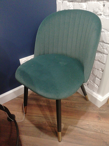 Стул на металлокаркасе Gabi 1 gray фото покупателя 105