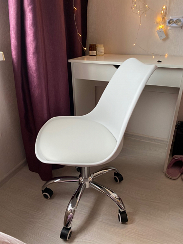 Компьютерное кресло Kolin pink / white фото покупателя 30