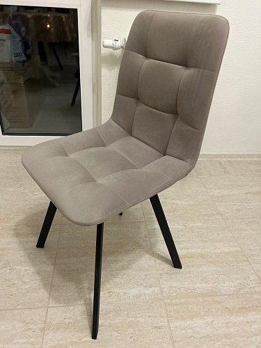 Стул на металлокаркасе Чилли синий / белый фото покупателя 1138