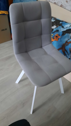 Стул на металлокаркасе Чилли зеленый / черный фото покупателя 811