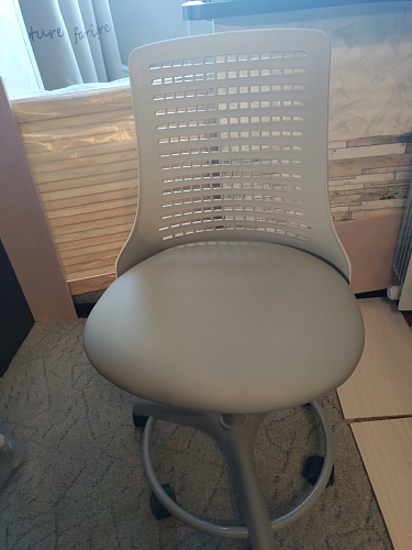 Компьютерное кресло Kiddy/Кидди бирюзовое ткань (сетка) фото покупателя 55