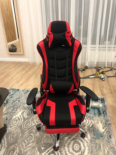 Компьютерное кресло Kano черное / красное фото покупателя 1