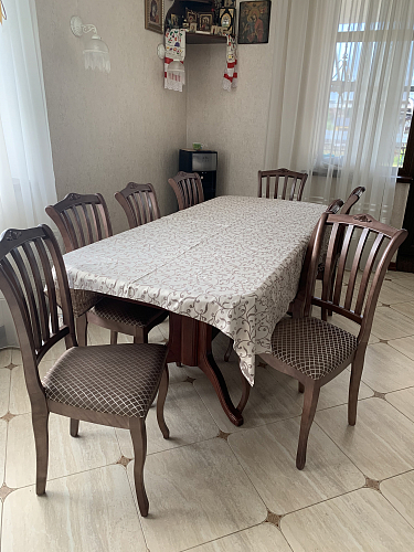 Деревянный стул Виньетта орех / мерц белый люкс фото покупателя 13