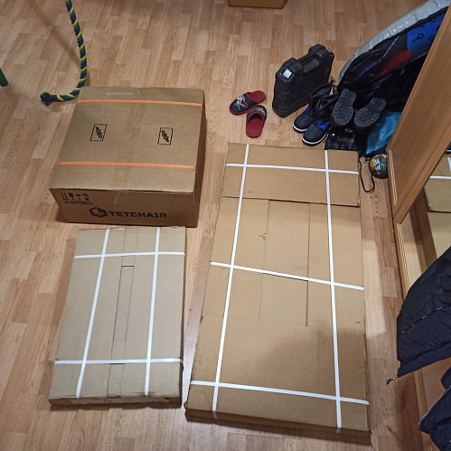 Стол компьютерный КСТ-16 бетон / белый фото покупателя 141