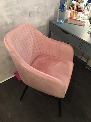 Стул на металлокаркасе Slam розовый фото покупателя 18