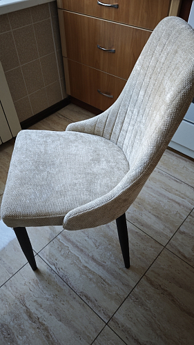 Стул на металлокаркасе Kora gray / black фото покупателя 405