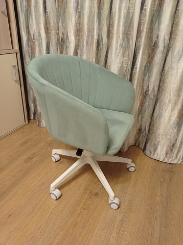 Компьютерное кресло Тибо сиреневый фото покупателя 61