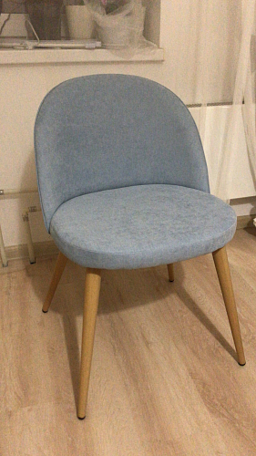 Стул DC373 голубой фото покупателя 4